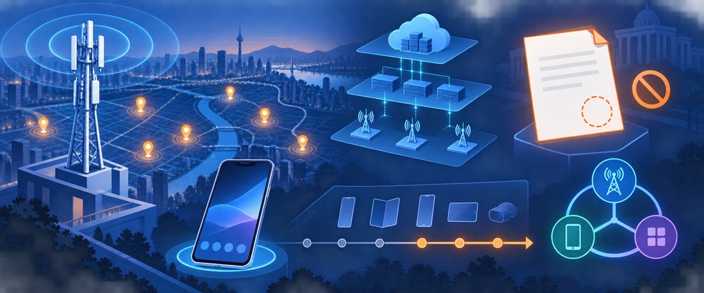 2019年上半年5G网络建设与牌照进展示意