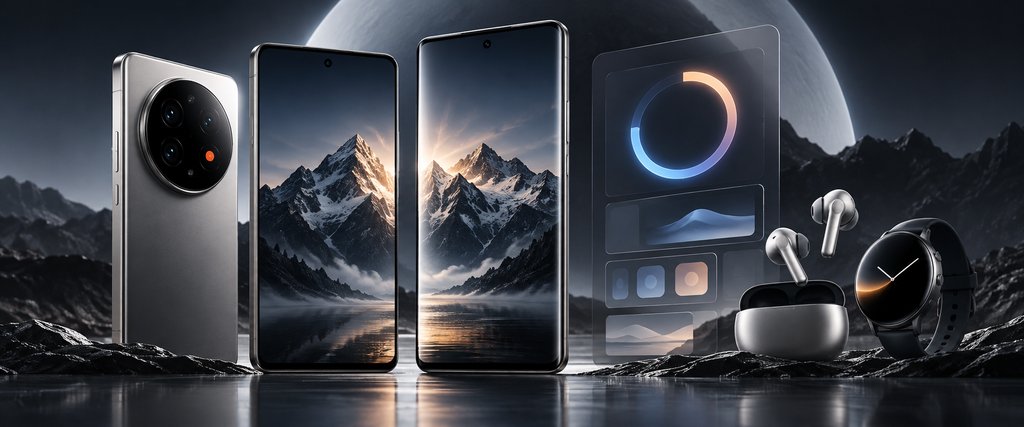 小米13定档海报与MIUI 14示意