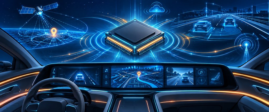 联发科Dimensity Auto汽车平台示意