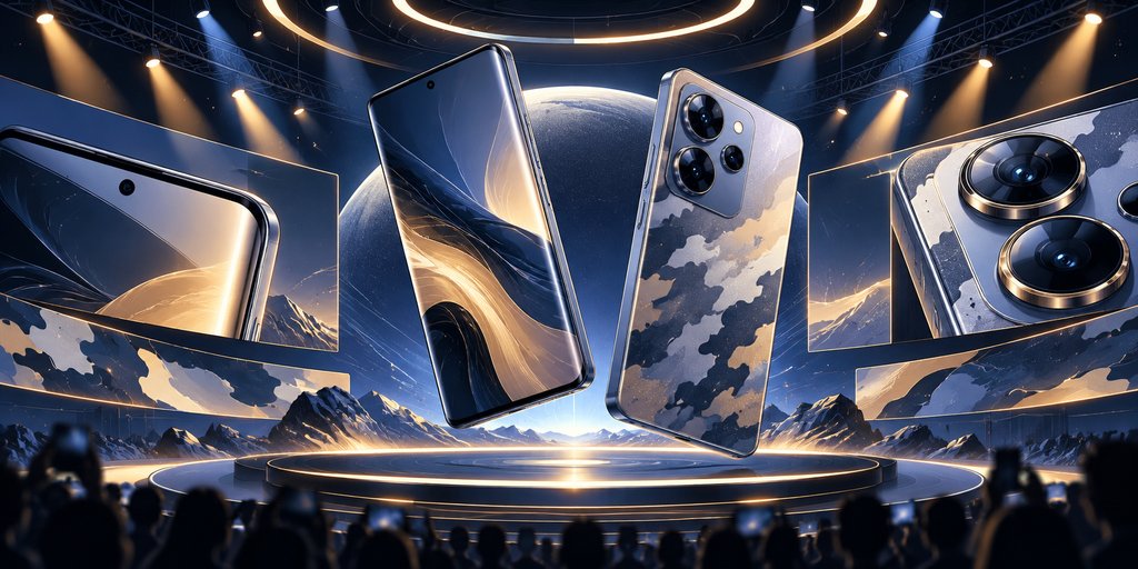红米Note13系列发布与影像示意
