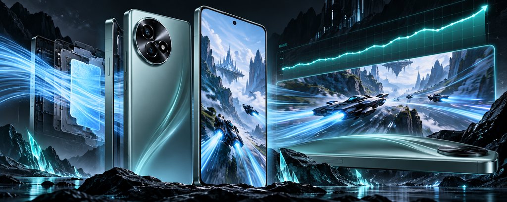 Redmi Turbo3中端性能机示意