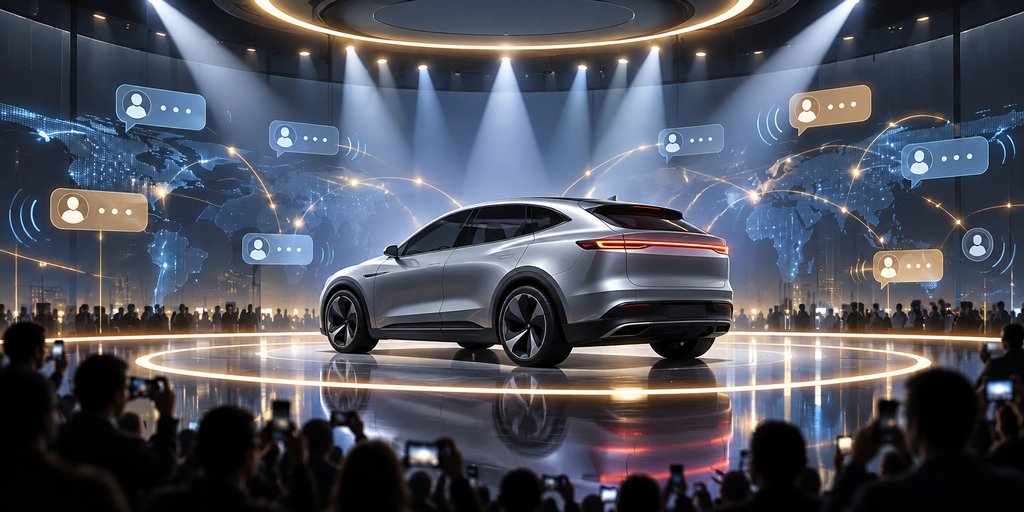 焕新版特斯拉Model Y发布示意